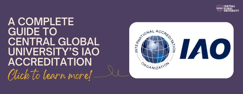 Central Global University IAO Accreditation