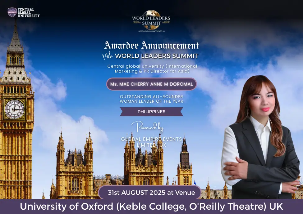 Outstanding woman leader award