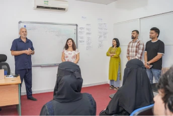 CGU Dubai Campus classroom