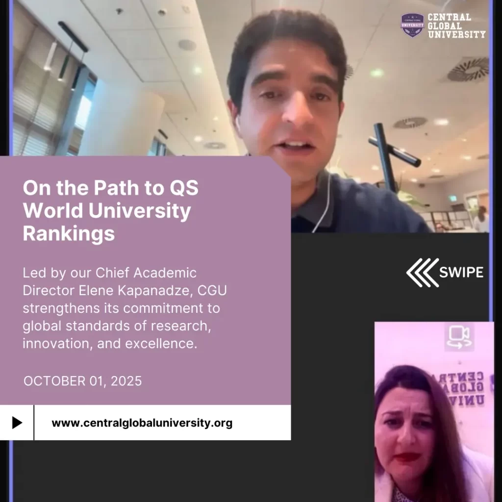 CGU on path to QS world rankings