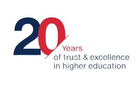 Nouran college 20 years logo